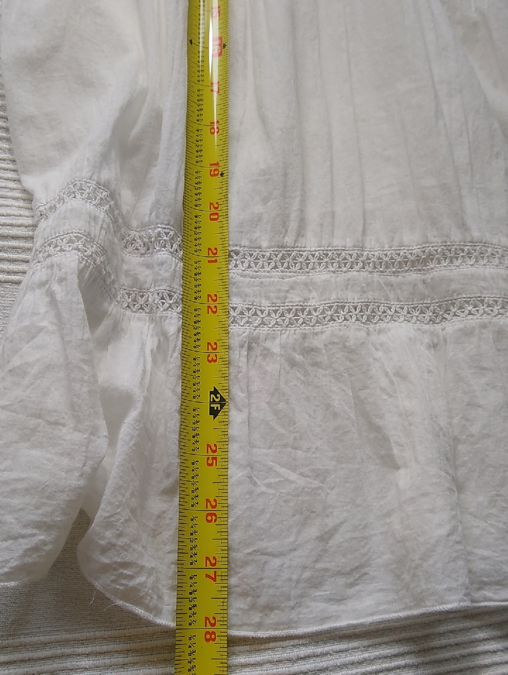 Novica XL delicate India cotton tunic blouse - Picture 14 of 16